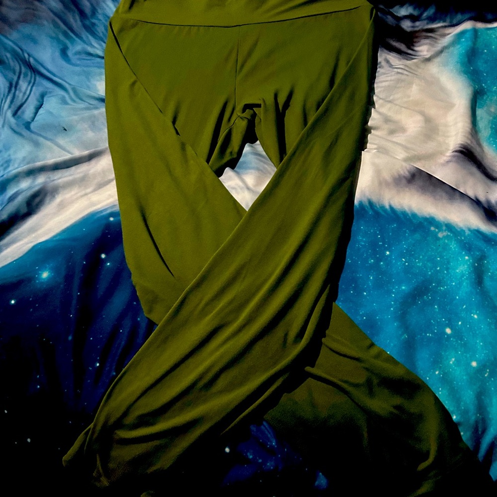 Olive Green Leggings